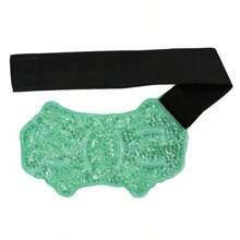 可重复使用的冷敷包，配有可调节绑带。柔软舒适的冷热敷凝胶包，内含分散珠粒，有效缓解不适。适用于脚踝和膝盖。压缩凝胶包提供腿部支撑，促进肌肉恢复。