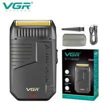 VGR Portable Electric Rechargeable Plastic Shaver For Men V-375 - Black - View 6