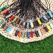 15/20/30pcs Assorted Natural Stone Pendant, Teardrop & Heart Shaped Charms, Suitable For Jewelry Making - Multicolor - View 10