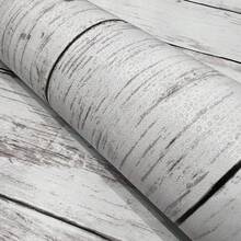 1 卷白色复古木纹接触壁纸 17.7 英寸 X 39.3/118.1/196.8 英寸 防油防潮抗皱自粘乙烯基壁纸适用于厨房浴室衣柜和家具翻新 - 黑與白 - 查看 9