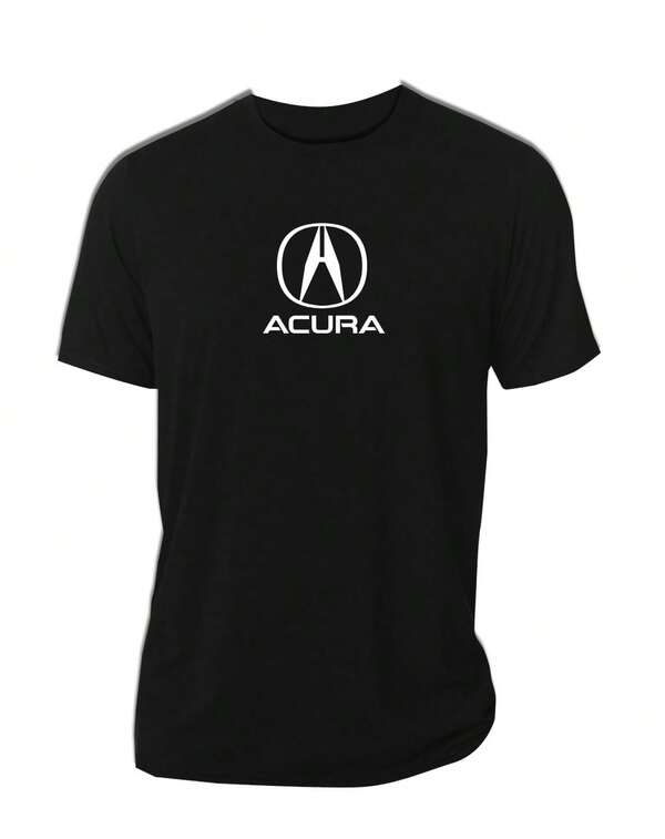 Playera Acura cuello redondo aplicación vinil textil