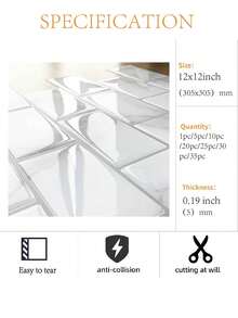 6/12/18/24 paneles de pared con textura de plumas de 12x12 pulgadas, pegatinas de pared autoadhesivas desmontables a prueba de salpicaduras para paneles de cocina y diseños de baño, pegatinas, pegatinas de pared, pegatinas de decoración del hogar, artículos de decoración de primavera, redecora tus paredes del hogar para que se vean como nuevas, pegatinas de decoración para regalos de cumpleaños y graduación fáciles de limpiar y brillar después de limpiar el papel tapiz, papel de pared, decoración de paredes, decoración de habitaciones, pegatinas de papel tapiz, decoración de paredes, decoración de dormitorios, decoración de cocinas