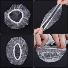 100/200pcs Disposable Waterproof Ear Covers - Keep Ears Dry During Bathing, Hair Dying & Salon Visits For Shower Hair Dye Waterproof Adults Ear Shower Caps