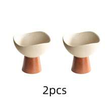 Cirelle 1pc/2pcs High-Quality Thick Ceramic Ice Cream Cup, Home Juice Milkshake Pudding Cup, Restaurant Creative Ice Cream Cup Fruit Cup, Suitable For Home And Restaurant - Stoneware - View 8