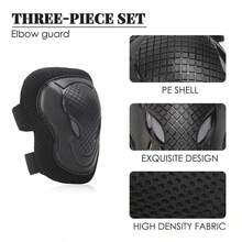 6Pcs Adults Skating Protective Gear Knee Pads And Elbow Pads Wrist Adjustable - as pic - View 7