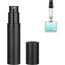 Refillable Perfume Atomizer Travel Bottle 5ml Leakproof Luxury Travel Perfume Refillable Bottle, Portable Fragrance Atomiser(Light Blue)