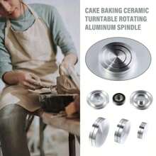 1 件陶瓷粘土陶艺拉坯修整旋转工具陶艺精加工工具粘土陶瓷旋转粘土陶瓷工具