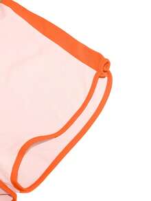 Bộ đồ thường ngày nhiều màu mới cho phụ nữ, thời trang châu Âu và Mỹ, bộ 2 món rộng rãi, che khuyết điểm, tay ngắn - Hồng - Xem 5