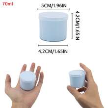 70ML 可爱 DIY 香味黄油史莱姆套装，超有弹性不粘史莱姆泥，适合儿童，生日礼物，圣诞派对礼物，适合男孩女孩，趣味感官玩具 - 彩色 - 查看 3