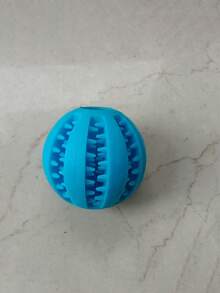 Pet Chew Toy Ball, Rubber Elastic Ball Treat Dispensing Toy, Interactive Teething Toys For Border Collies And Other Dogs - Multicolor - View 15