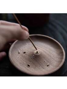 1pc/Set Hanging Incense Burner With Base, Incense Stick Holder, Zen-Style Indoor Wooden Decor (Incense Not Included), Modern Creative Incense Burner, Suitable For Home Prayer, Home Decor, Office Decor, Can Be Used As Holiday Gift, Back To School Gift, Souvenir Or Living Room Decor, Girlfriend Gift, Birthday And Graduation Gift, Ramadan Utensils, Ramadan Purposes, Ramadan Gifts, Eid Giveaways - Multicolor - View 11