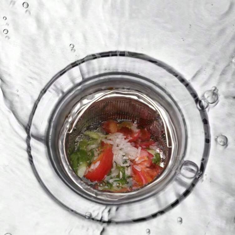 1个不锈钢水槽排水过滤器，厨房水槽滤网塞，厨房用品，厨房配件，厨房工具 - 銀色 - 查看 3
