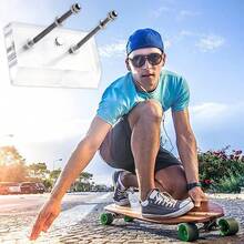 Skateboard Deck Display Wall Mount Hanger Rack Longboard Hanging Holder - Clear - View 3