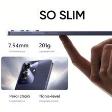 Realme Note 70T AI Power Octa-Core Unisoc T7250 Processor Smartphone, 6.72" FHD+ 90Hz AMOLED Display, 50MP AI Dual Camera, 6000mAh Long-Lasting Battery, 18W Fast Charge, IP54 Life Water Resistant, Android 14 - 4+128GB/6+128GB/8+256GB,Global Version - Black - View 11