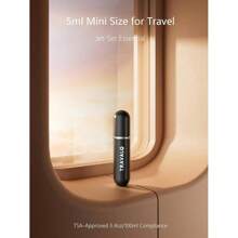 Refillable Perfume Atomizer, Bottom Filling Fragrances Perfume Bottle, Mini Cologne Dispenser, Travel Sized, Portable Sprayer For Women Men, Gift