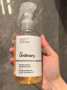 The Ordinary ácido glicólico 7% exfoliante 240ml uso nocturno todo tipo de piel cuidado facial elimina células muertas revitaliza rostro skincare cosmético tratamiento belleza - Multicolor - Ver 1
