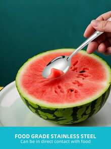 不锈钢银色饰面勺子套装，30 件 - 专用耐用防锈挖西瓜、冰淇淋、咖啡搅拌和甜点勺 - 适合家庭、咖啡厅、下午茶和酒吧、婚礼、节日派对餐具、圣诞礼物、送礼 - 厨房用具 - 湯匙 - 查看 2