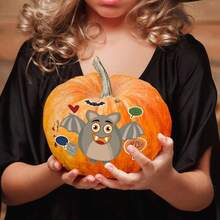 8/16/24/32pcs Halloween Kids Stickers, Can Create Various Halloween Character Expressions, Suitable For Halloween Kids Party, Crafts, Game Activities, Etc. - Multicolor - View 3
