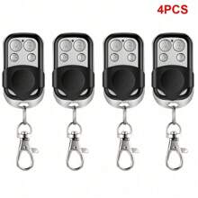 四键通用车库门遥控器，433MHz 克隆固定学习滚动码复制器，车库，2025 新款