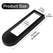 New Upgraded Full Coverage Silicone Dashboard Protection Cover Compatible With Xiaomi M365/1S/Pro/Pro2 Electric Scooter, Waterproof Instrument Panel Cover