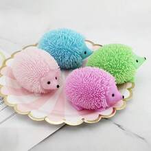 1/4/8个彩色刺猬挤压感官球，逼真毛绒刺猬玩具，减压玩具，可爱刺猬玩具，派对礼物，感官球减压玩具，可装入礼品袋，派对礼物，挤压玩具，减压玩具，生日礼物，礼品袋填充物，皮纳塔填充物，圣诞节，万圣节，情人节，新年，嘉年华礼物，颜色随机 - 彩色 - 查看 2