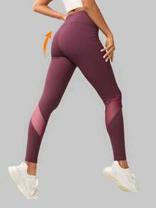 Women Leggings - Red - View 2
