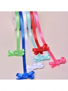 8 Unique Ribbons Natural Ribbon Tower 96 Feet Perfect For Gifts Dration Craft Projects Special Finishing Touch Unique Look - 多緞 - 查看 4