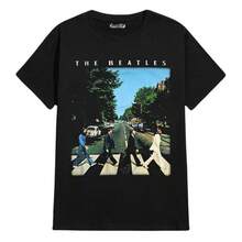 Plus Size Rock Music Band T-Shirts Stylish Shirts - Immediate Shipping - Black - View 1