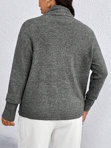 كردجان نساء سادة كاجوال بمقاسات كبيرة