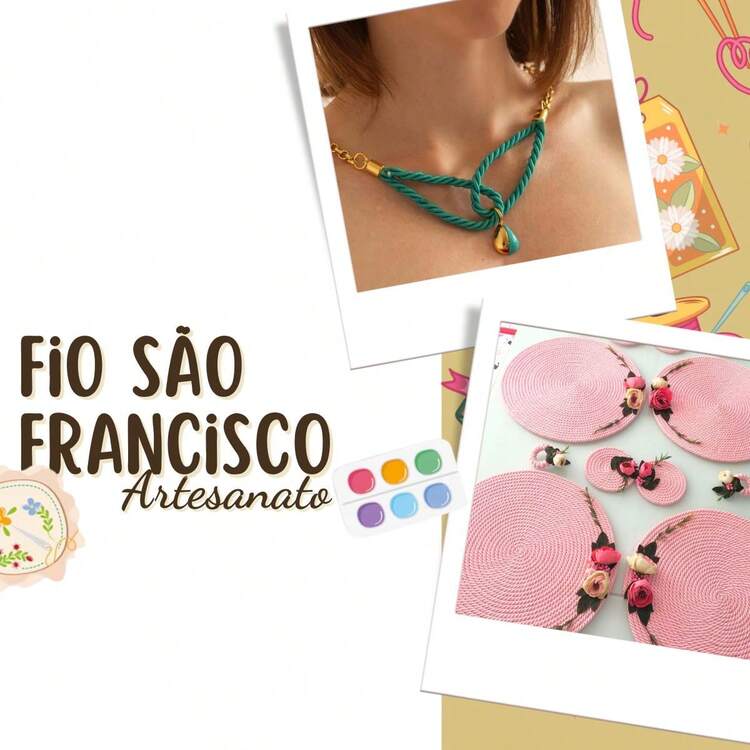 60 Meters Of São Francisco 8mm Polyester Craft Cord - 164 - 查看 2