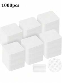 200 Stück fusselfreie Nageltücher, Nagellackentfernungspads für Wimpernverlängerung, weiche, nicht-gewebte Aceton-Nagellackentfernungspads, Nageltücher für Nagelvorbereitung und Gel-Nagellackentfernung, fusselfreie Nagel-Gel-Tücher, Wimpernverlängerungs-Tücher, wasserloses Nagelbedarf für Frauen und Mädchen für tägliche Maniküre-Reinigung und Nagelpflege