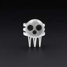 1pc Anime Soul Eater Death God Skull Ring, Otaku Style