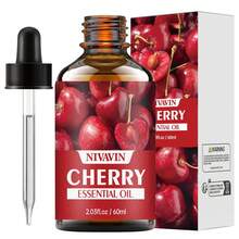 NIVAVIN 30ml/60ml/100ml Cherry Fragrance Essential Oil, Suitable For Facial Moisturizing, Hair, Skin, Body Care, Nourishing Smooth Skin, Fragrance And Aromatherapy/Massage/Care. Fragrant, Long-Lasting, Beautifully Packaged, Ideal Gift - 櫻桃香薰精油 - 查看 14