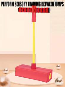 1PC Children's Bouncing Pole Sports Toy, Parent-Child Interactive Game, Children's Bouncing Pole Long Height Balance Trainer, Early Exercise Children's Hand Eye Coordination And Body Balance Ability, Promote Children's Overall Functional Development, Suitable For Children's Indoor And Outdoor Interactive Toys, Prepare A Aun Interactive Bouncing Pole Birthday, Halloween, Christmas Gift For Children