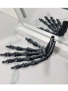 2 cái/cặp đồ trang trí bàn tay bộ xương, mô hình bàn tay Halloween có khớp chuyển động, đồ trang trí phong cách Gothic, đồ trang trí chậu cây Halloween, đồ trang trí sân vườn ngoài trời - Nhiều màu - Xem 8