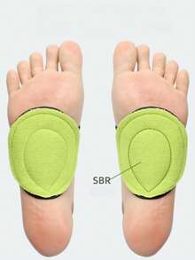 1pair Bandage Arch Foot Pad Flat Arch Collapse Orthopedic Pad Foot Valgus Arch Socks - Grey - View 8