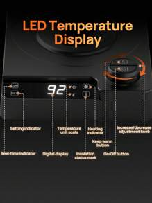 Bollitore elettrico a collo di cigno, bollitore elettrico per acqua calda, bollitore per tè con versamento, 1200 watt di riscaldamento rapido, bollitore elettrico per tè con spegnimento automatico e pulsante unico, in acciaio inossidabile, 1000ml, colore nero, per uso domestico e angolo caffè