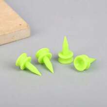 10Pcs/Pack Professional Golf Tees Castle Green Golfer Accessory Plastic Golf Tees Perfect For Teeing The Ball