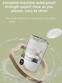 1pc Portable Washing Machine - Mini Laundry Cup, Small Washer For Underwear, USB Rechargeable, Must-Have For Travel, Dorm, Home - Perfect Gift For Girlfriend, Family, Relatives, Friends