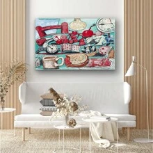 Framed Philip Guston - Summer Kitchen, Fine Art Giclee Print, Still Life Poster,Painting,Cuadros Para La Sala,Decoraciones Para Cuarto,Room Decor,Bathroom Decor