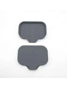 Tapete de drenaje de baño creativo de silicona gris que no acumula agua, caja de jabón - Multicolor - Ver 10