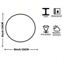 Welcome To The Hot Tub" Round Sign - Perfect For Garages, Cottages, Shops, Porches, Living Rooms, Bedrooms, Gardens, Yards, Offices, Outdoors, Holiday Gifts & Home Decor - 19.81cm X 7.8, Perfect For Room Decor