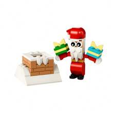 Lego 30692 Santa Claus And Chimney Creative Variety Series Educational Building Blocks Gifts For Boys And Girls - Multicolor - View 4