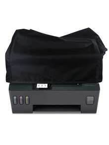 1Pc Universal Printer Copier Dust Cover Waterproof Protective Cover Polyester Material For Office Home Use - Fits Various Machines & Electronic Devices - Black - View 2