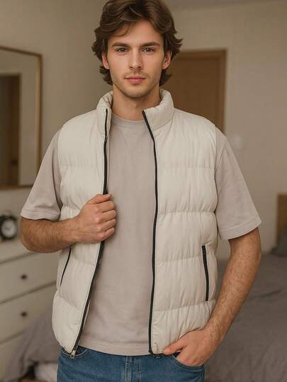 HPC POLO CHALECO TALLAS EXTRAS PARA CABALLERO HOMBRE CASUAL BONITO LIGERO Y COMODO