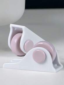 1/2pcs [ Durable Sticky Pulleys Wheels] 4pcs/Set Sticky Pulleys For School And Home - Easy To Use And Durable Castor Wheels For Storage And Transportation - Multicolor - View 9