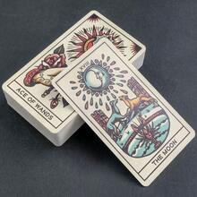 Tattoo Tarot Game Cards, Fun Casual Tarot Cards, Party Party Board Game, Party Atmosphere Props, Friends Party Game Props, Gifts For Friends - Multicolor - View 2