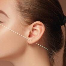 180Pcs Disposable Earrings Hole Cleaner Ear Hole Floss Piercing Hole Cleaner Line Ear Piercing Care Cleaning Tool Odor Removal Ear Care Kit For Women Men#DSGDSF - 綠色&玫紅色&黃色 - 查看 7