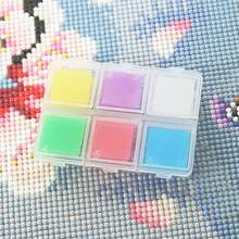 30/32/48/96pcs Diamond Painting Art Wax Refills For Diamond Art Dots Accessories, Colorful DIY Putty Glue And Wax For Diamond Art Embroidery Accessories With Storage Box - Multicolor - View 6