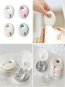 Personalized Custom Name Portable Dental Retainer Box, Denture And Child Orthodontic Appliance Storage Box.